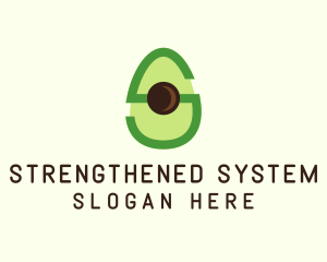 Letter S Avocado  logo design