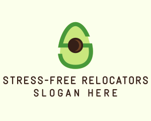 Letter S Avocado  logo design