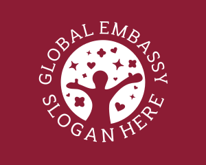 Human Global Support logo design