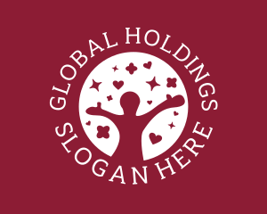 Human Global Support logo design