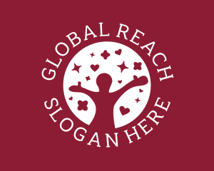 Human Global Support logo design