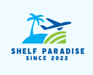 Beach Travel Tourism logo design