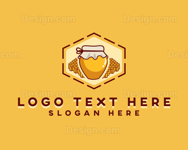 Honey Jam Jar Logo