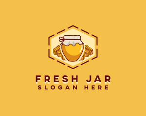 Honey Jam Jar logo design