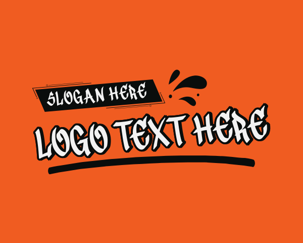 Smudge logo example 4