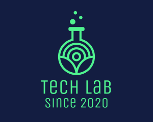 Neon Biological Laboratory logo design