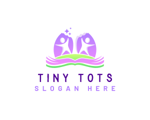 Children Youthful Book  logo design