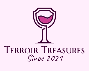 Shield Wine Glass logo