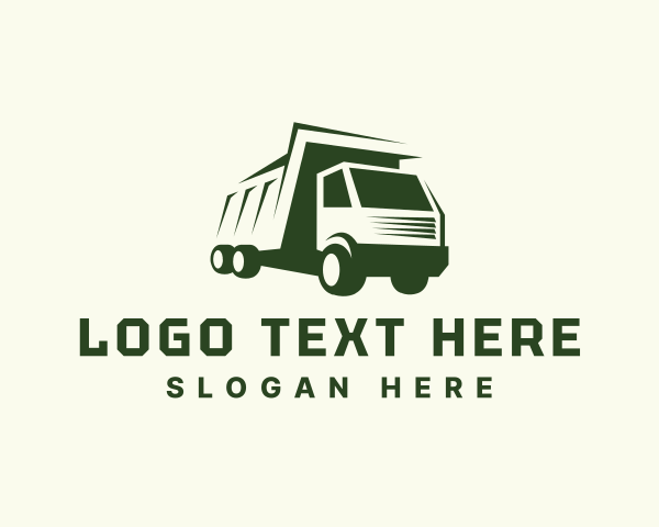 Dump Truck logo example 3
