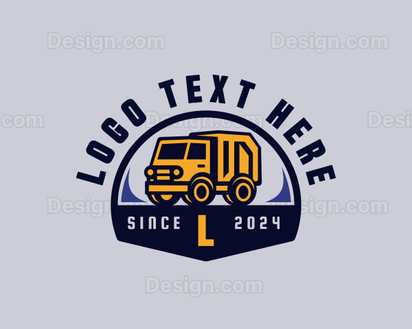 Transport Dump Truck Logo