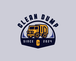 Transport Dump Truck logo design