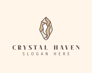 Crystal Gem Boutique logo design