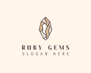 Crystal Gem Boutique logo design