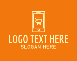 Mobile - Phone Mobile Cart logo design