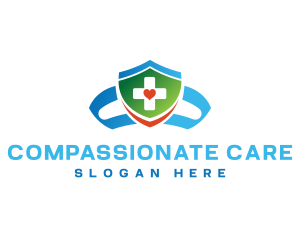 Caregiver Healthcare Medic logo design