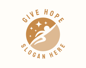 Golden Globe Community Volunteer logo design