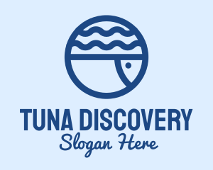 Ocean Fish Aquarium logo design