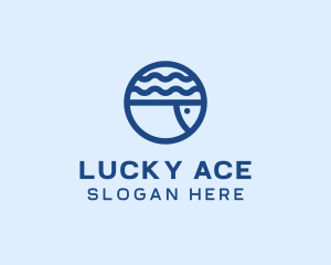 Ocean Fish Aquarium logo design