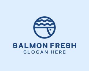 Ocean Fish Aquarium logo design