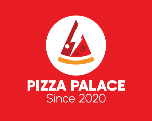 Electric Pizza Restaurant logo design