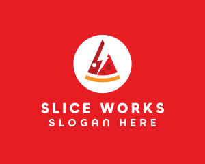 Electric Pizza Restaurant logo design