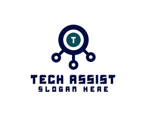 Tech Digital Software Programmer logo design