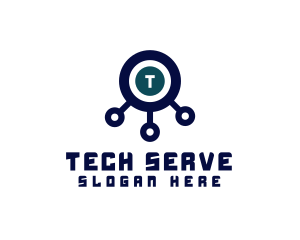 Tech Digital Software Programmer logo design