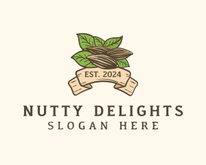 Organic Almond Farm logo design