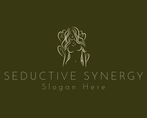 Seductive Woman Spa logo design