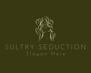 Seductive Woman Spa logo design