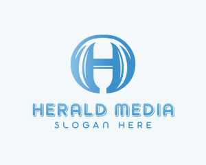 Creative Media Letter H logo design