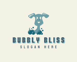 Pet Care Bubble Bath logo design