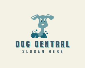 Pet Care Bubble Bath logo design