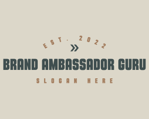 Vintage Army Brand logo design