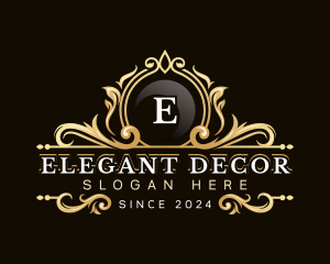 Elegant Floral Decoration logo design