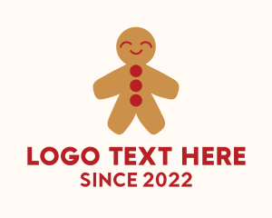 Ginger Bread Man Cookie  logo