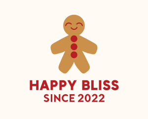 Ginger Bread Man Cookie  logo design