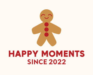 Ginger Bread Man Cookie  logo design