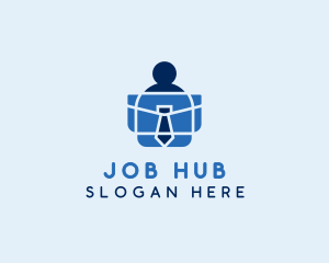 Employee Job Briefcase logo design