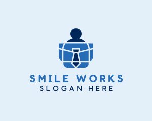 Employee Job Briefcase logo design