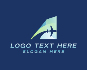 Travel Agency Airplane Aviation Logo