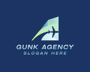 Travel Agency Airplane Aviation logo design