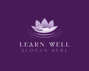 Lotus Spa Wellness logo design