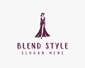 Couture Modeling Styling logo design