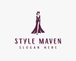 Couture Modeling Styling logo design