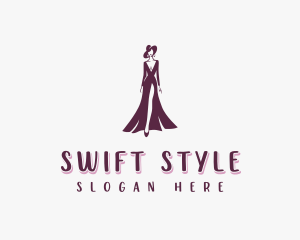 Couture Modeling Styling logo design