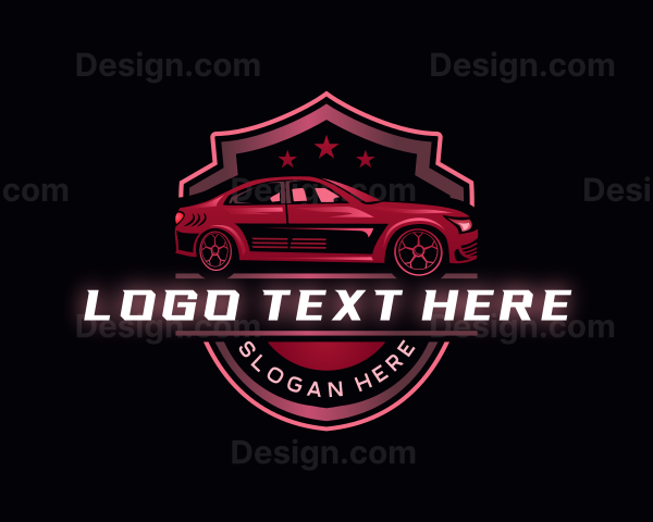 Premium Car Vehicle Logo