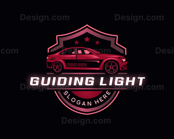 Premium Car Vehicle Logo