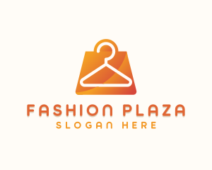 Fashion Hanger Paper Bag logo