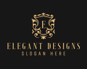 Stylish Floral Boutique logo design